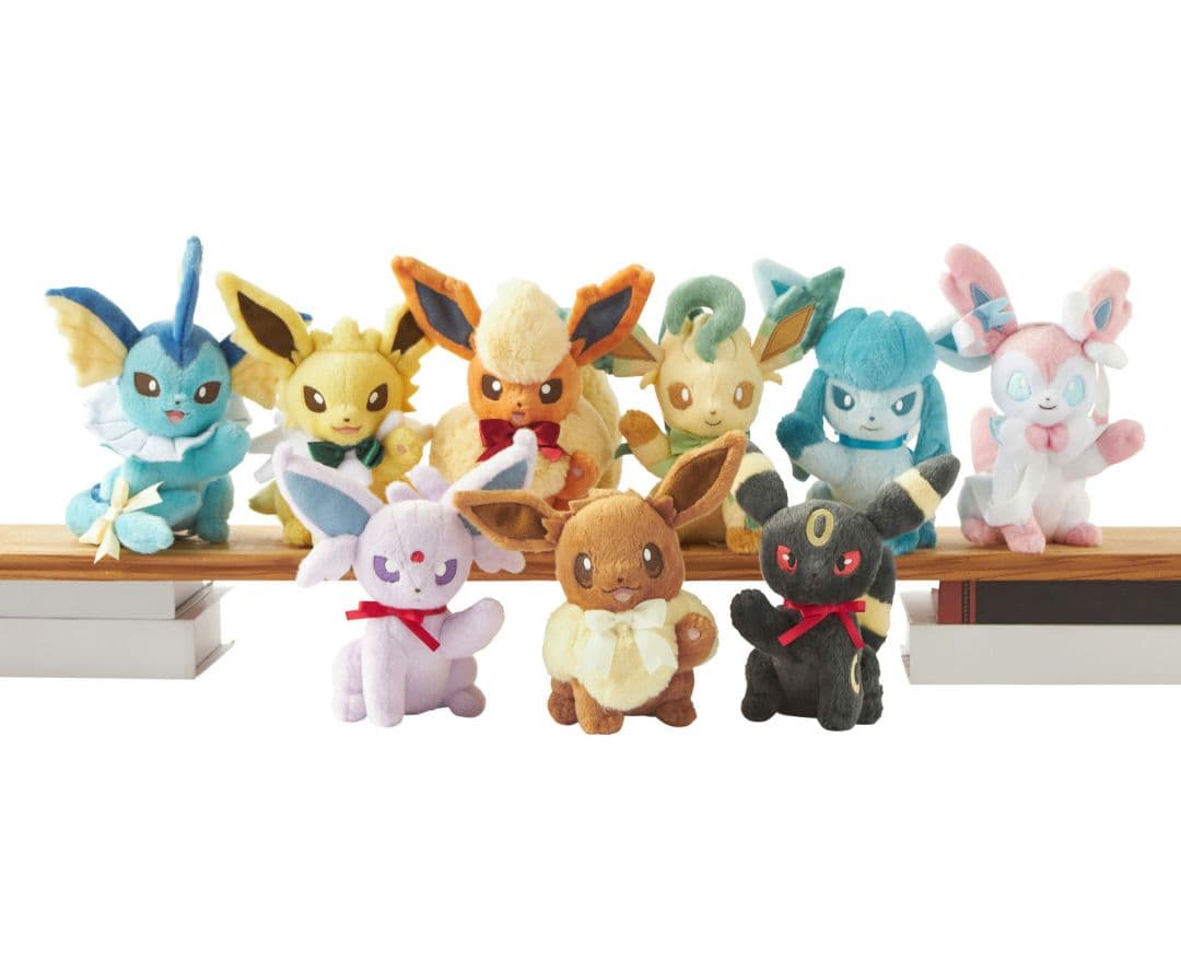 Eevee Collection ぬいぐるみ9種コンプセット