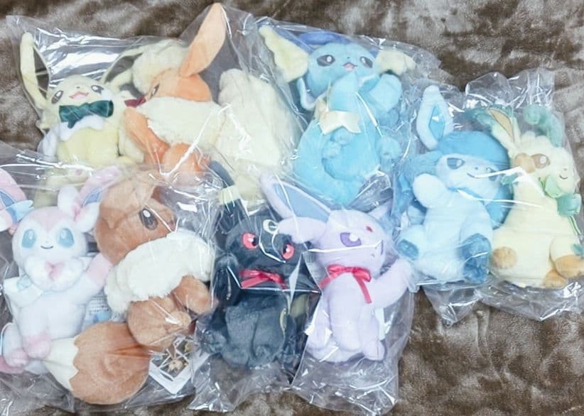 Eevee Collection ぬいぐるみ9種コンプセット