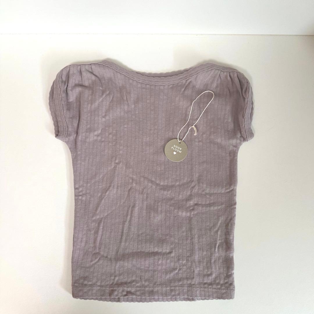 トップス soor ploom Sundae Tee Cloud Pointelle 2y