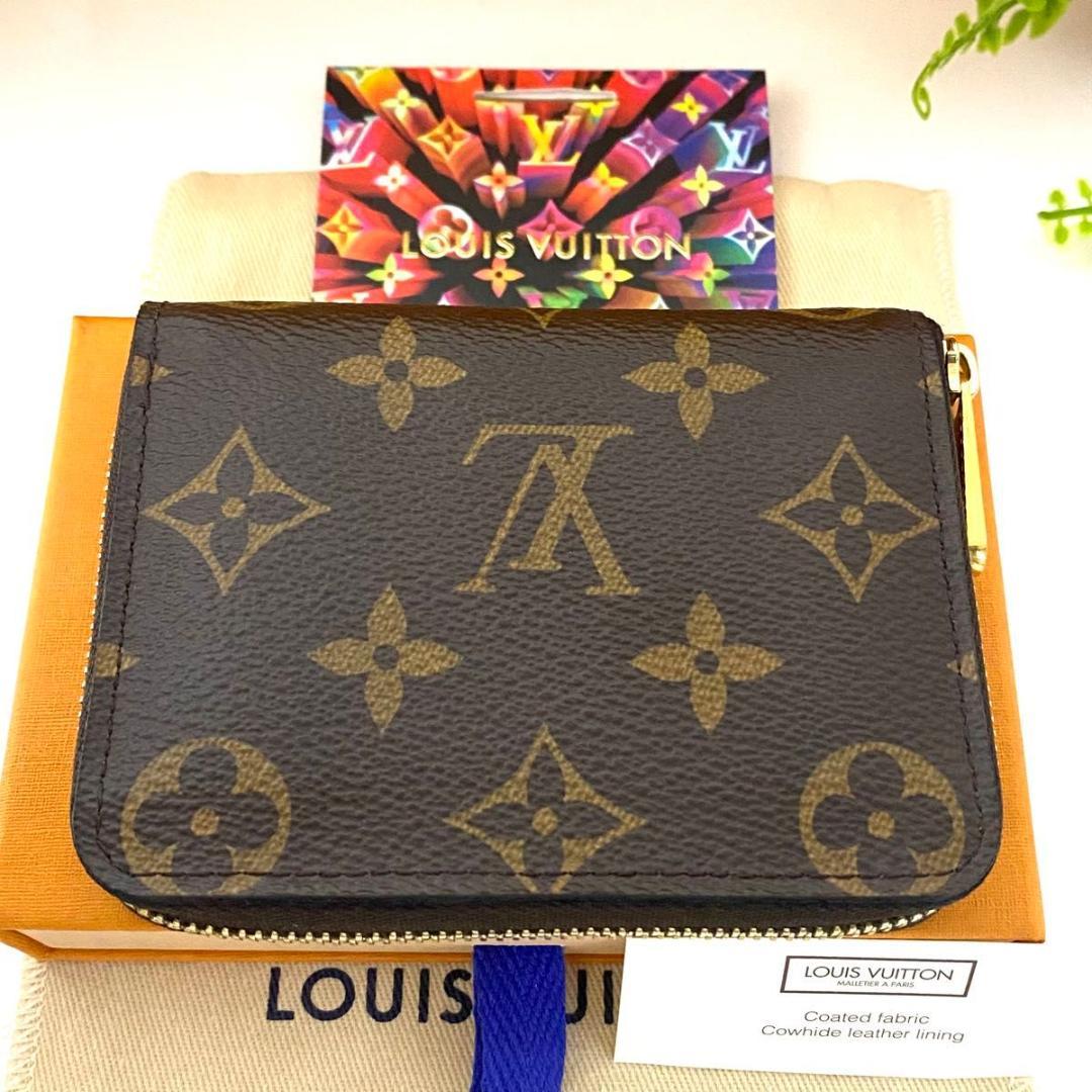 ルイ ヴィトン◎パース モノグラム ラウンドファスナー ブラウン 小銭入れ