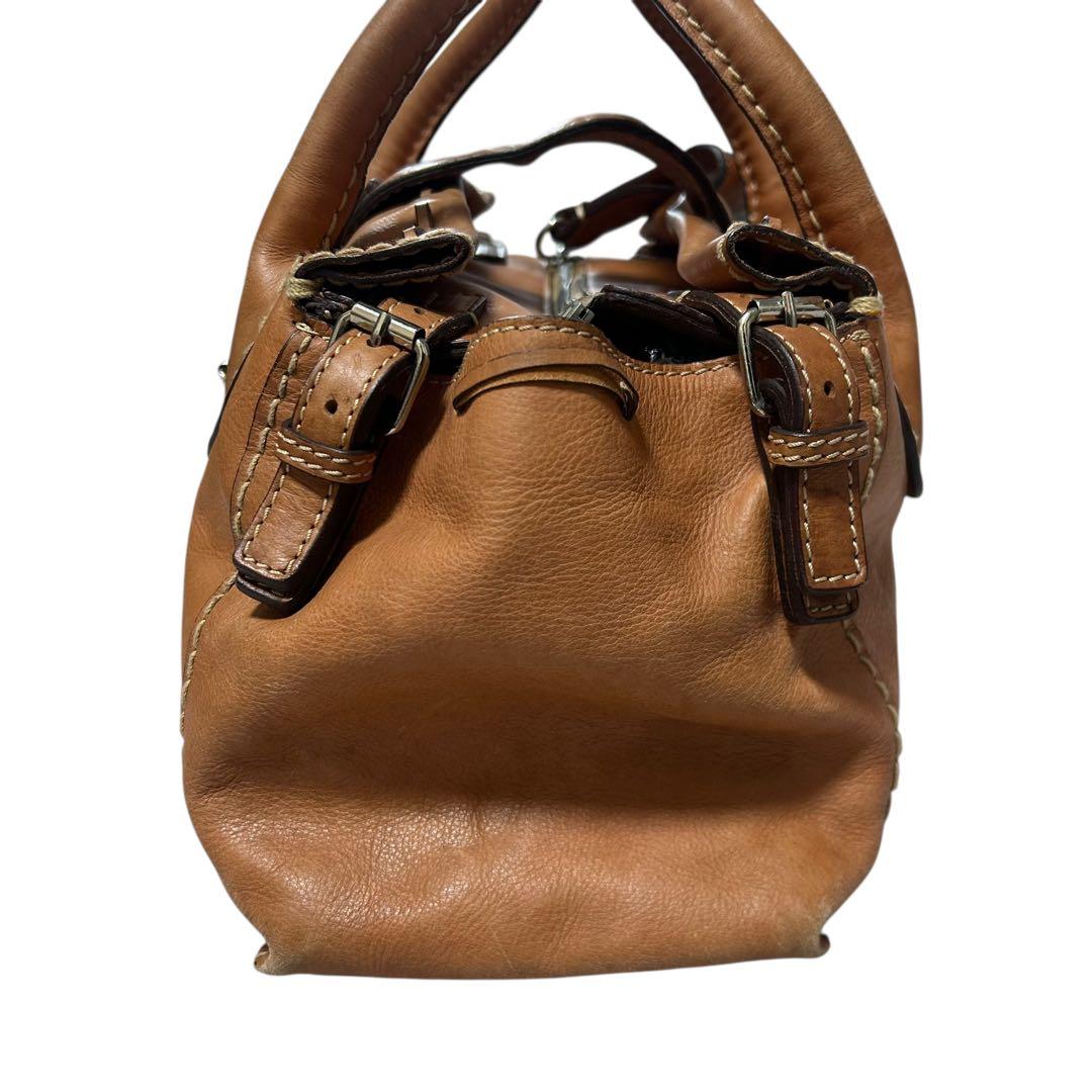 GOODY JAPAN専用　Chloe ハンドバッグ　レザー　ブラウン