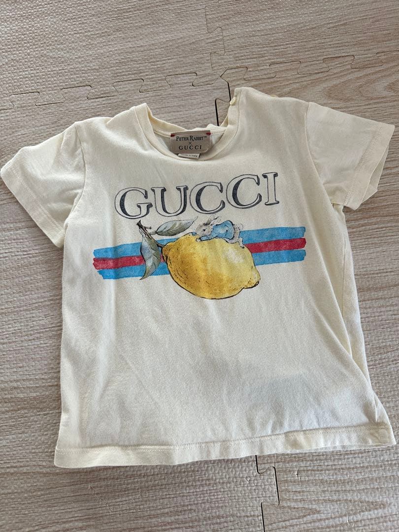 GUCCI Peter Rabbit コラボ Tシャツ 90cm
