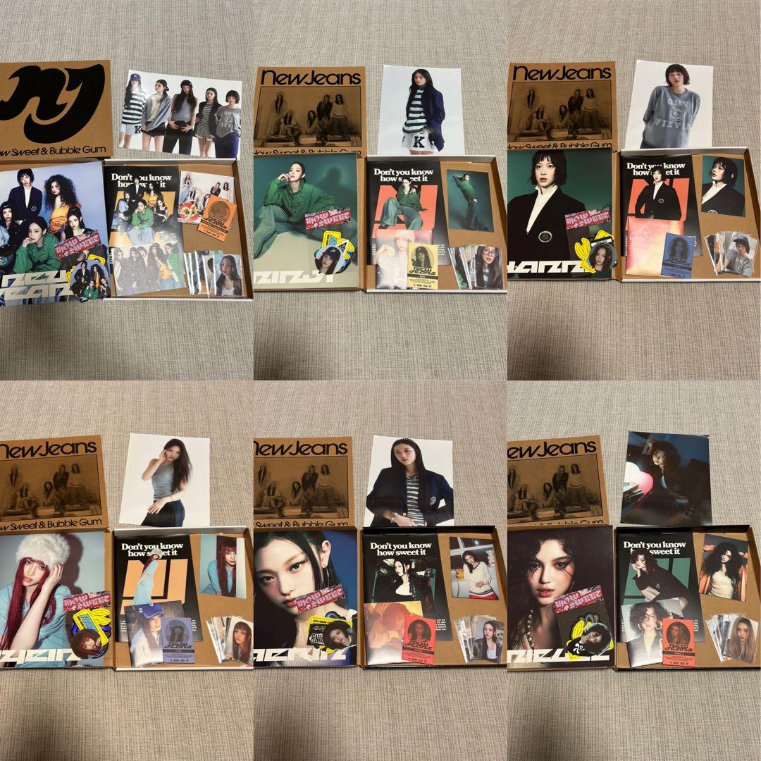 NewJeans アルバム　トレカ　ペンライト　まとめ売り
