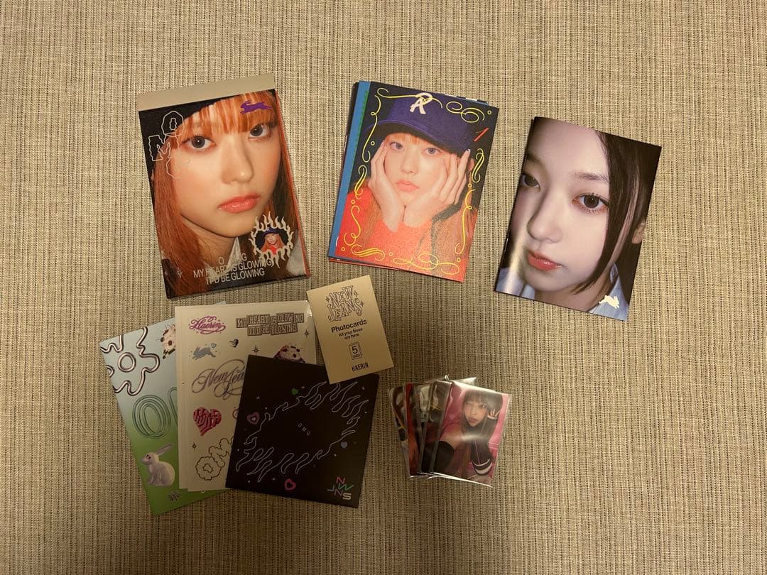 NewJeans アルバム　トレカ　ペンライト　まとめ売り