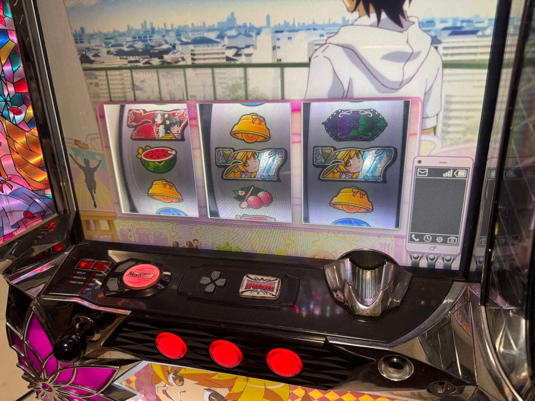 パチスロ 実機 A-SLOT 偽物語 ニセモノガタリ