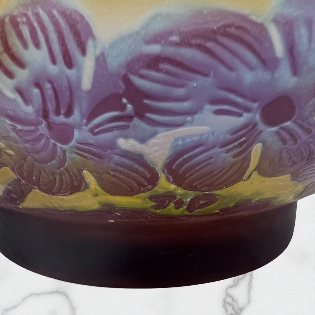 ◆証明書付◆EmileGalleエミールガレ ボンボニエール　小鉢　カメオ彫