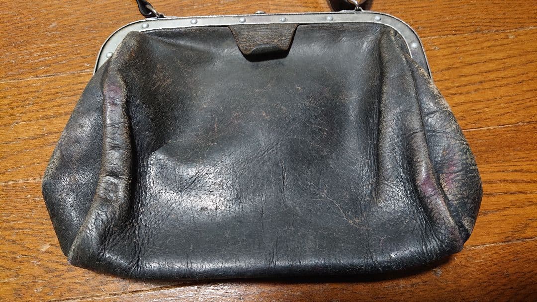 車掌鞄 当時物 ○バン刻印有り バス？鉄道？　アンティーク 昭和レトロ