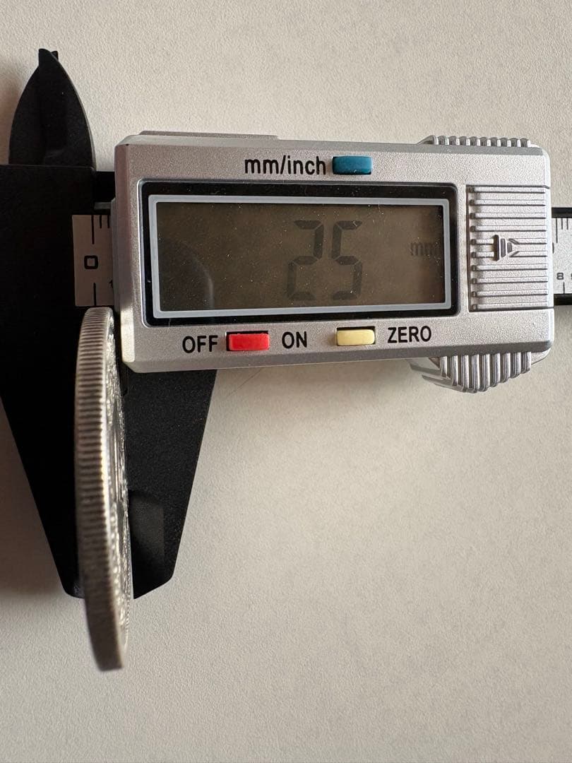 【本物保証】　大型　一圓銀貨　明治16年銘