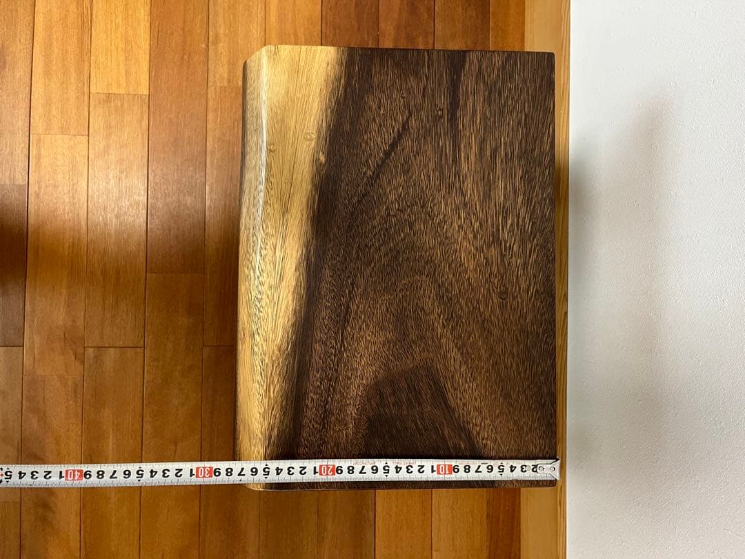 モンキーポッドスツール　無垢材