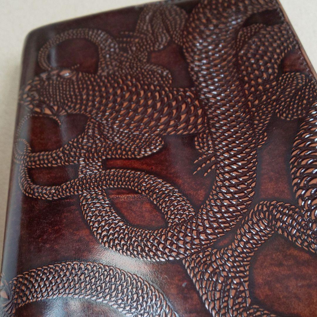 革ノート  ペギーヒュンキン  トカゲ  フランス 手帳カバー