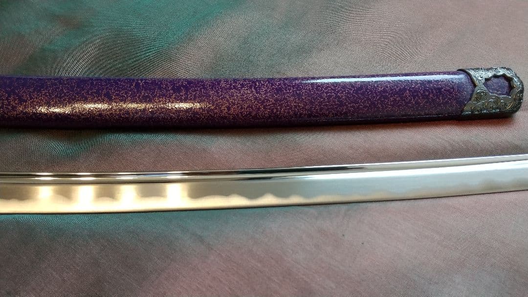 【鶴姫一文字】模造刀 喰出し鍔 鐺 模擬刀 拵え 日本刀 上杉謙信 sword