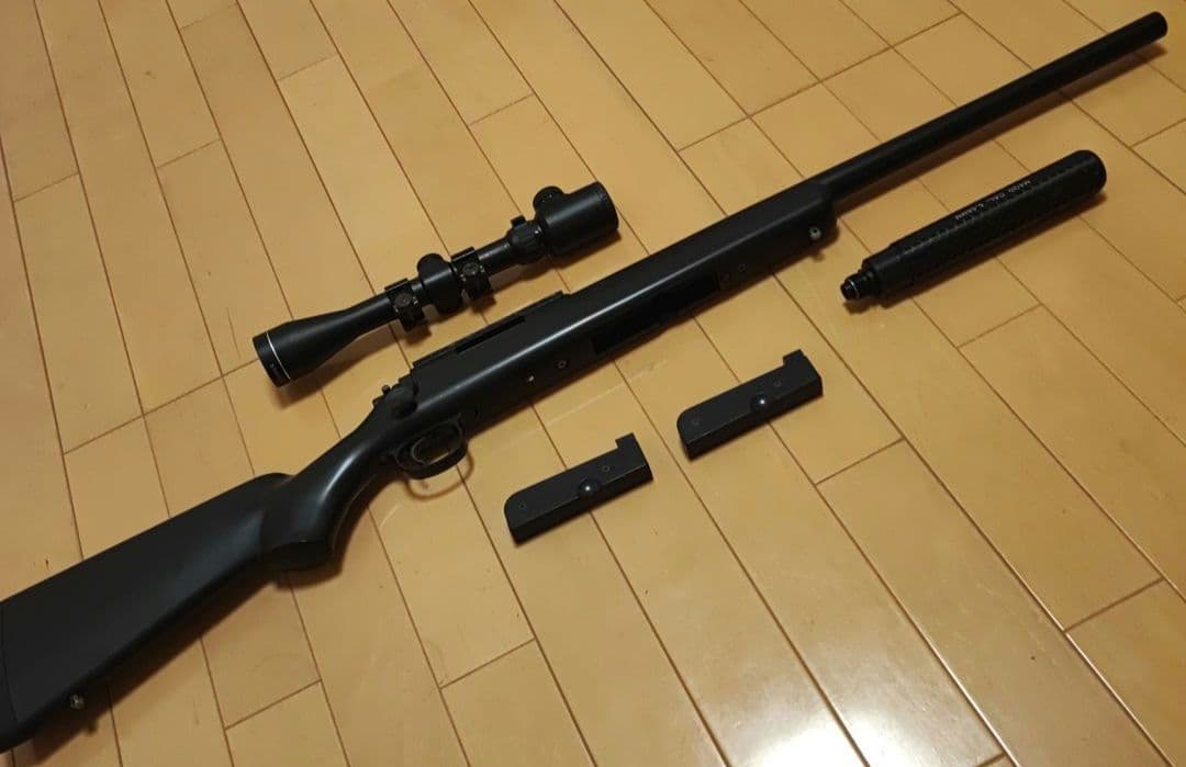 東京マルイ VSR-10 スコープ サイレンサー マガジン2個セット＋おまけ付き