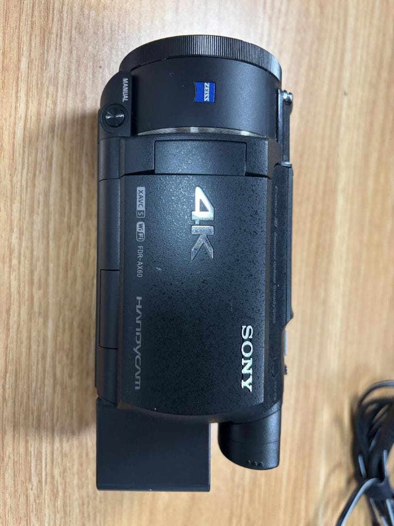 U*U様 SONY FDR-AX60 4Kビデオカメラ（純正バッテリー・ACアダ