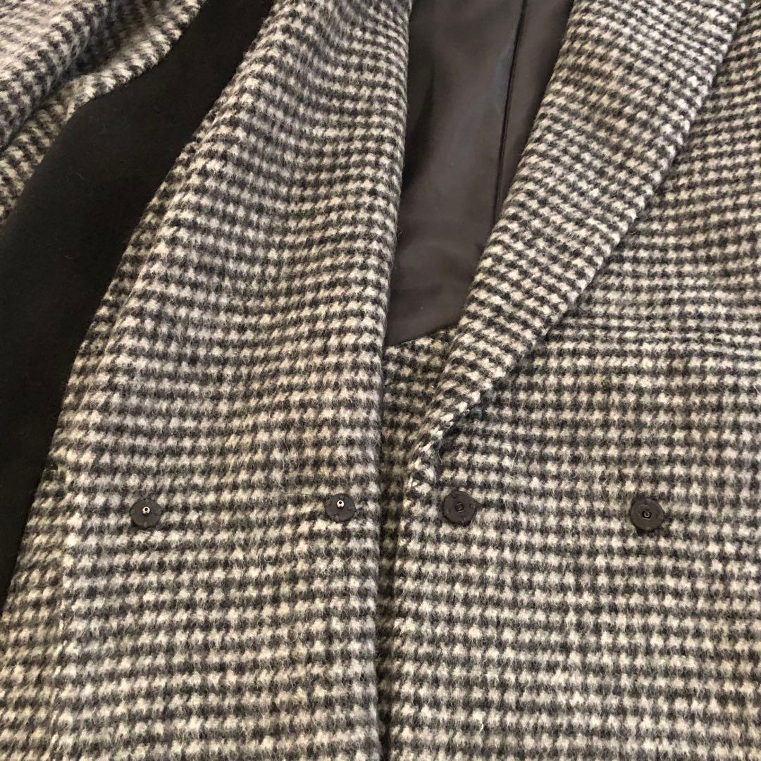 SHIPS シップス チェスターコート切り替えデザイン バック スリット コート