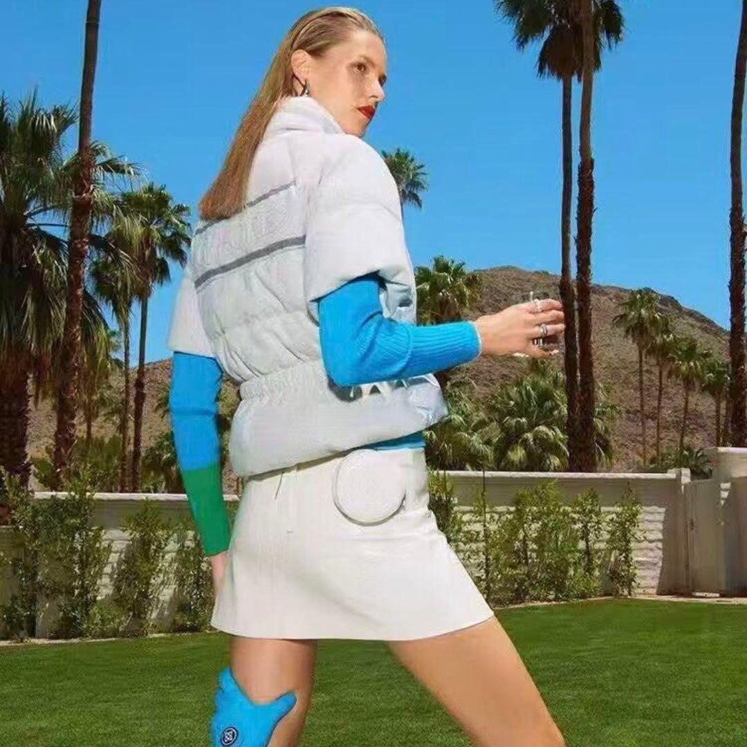 G/FORE ショート丈ダウンジャケット ブラウン