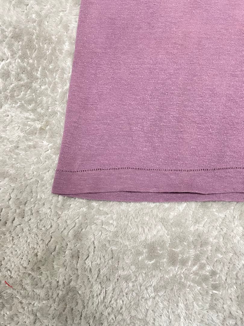 70s バータグ　Champion Lサイズ　ラバープリント