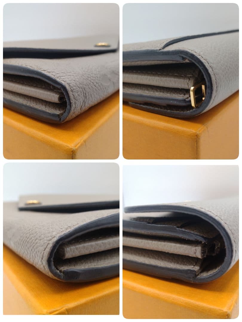 めいさま　アンプラント ポルトフォイユサラ トゥルトレール グレージュ