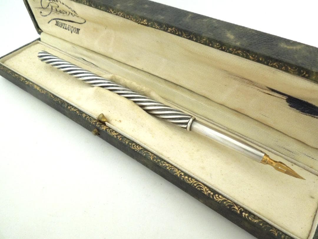 フランス　シルバーペン　純銀