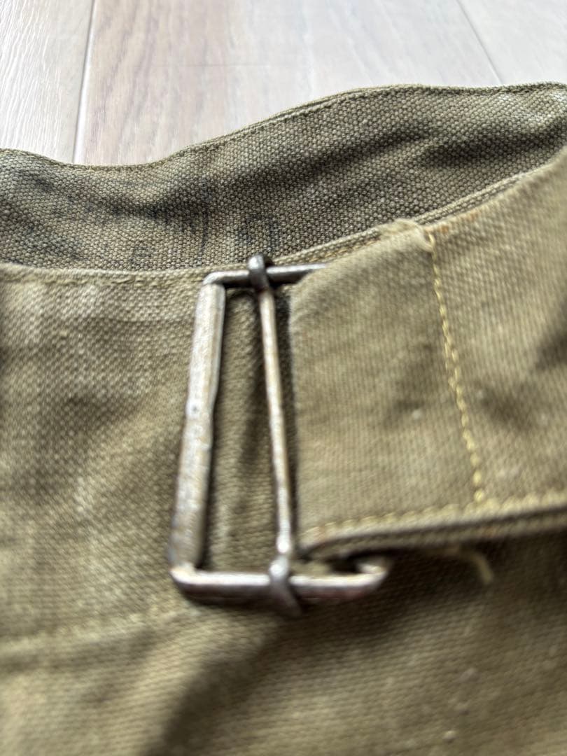 で*ぶ様 年明け特別出品　フランス軍　モーターサイクルパンツ　前期