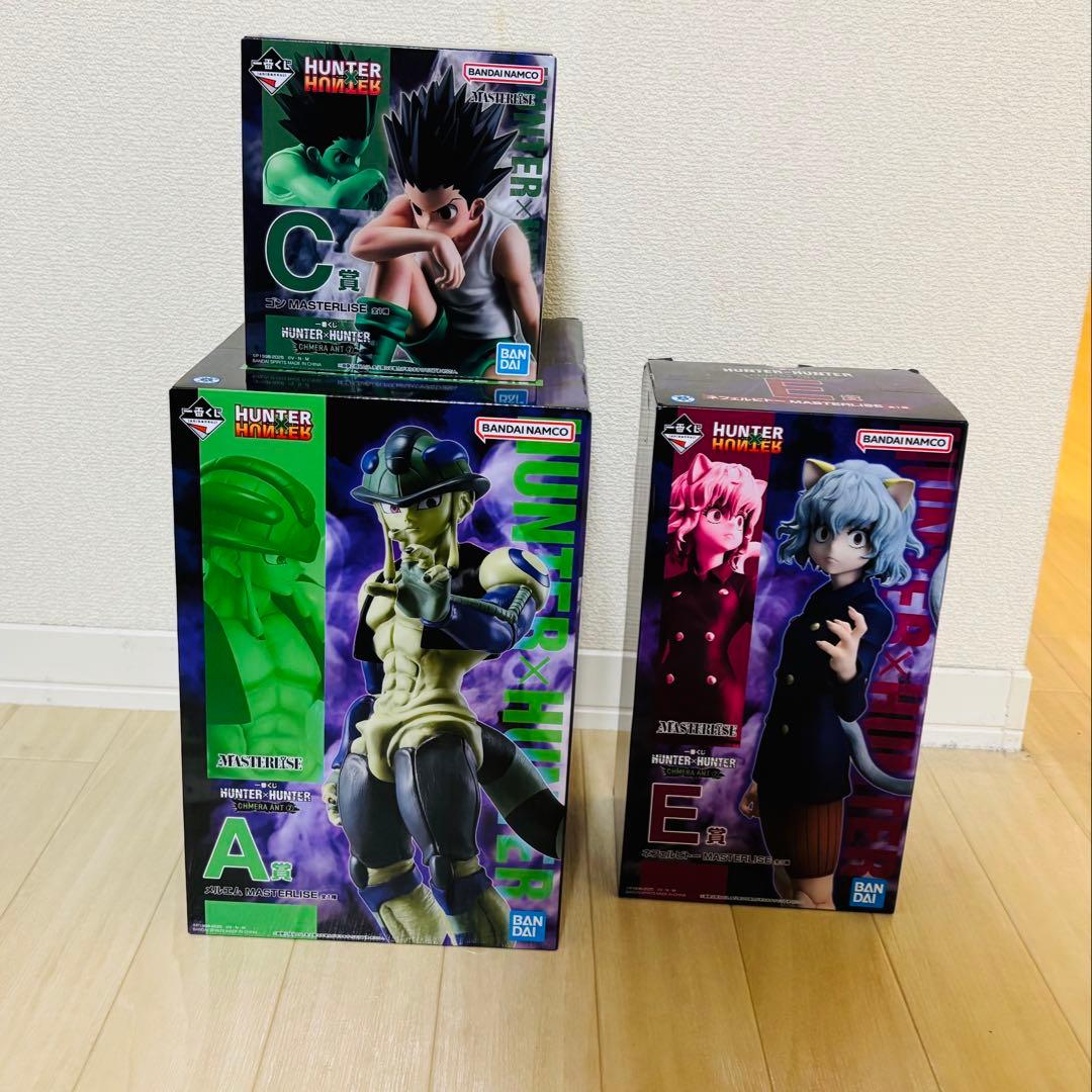 一番くじ ハンターハンター ゴン メルエム ピトー