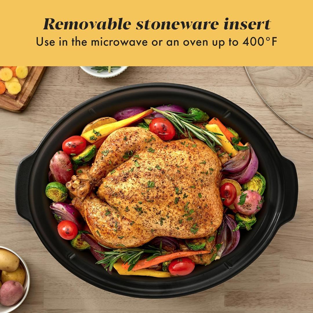 Crock-Pot 6クォート Cook & Carryスロークッカー