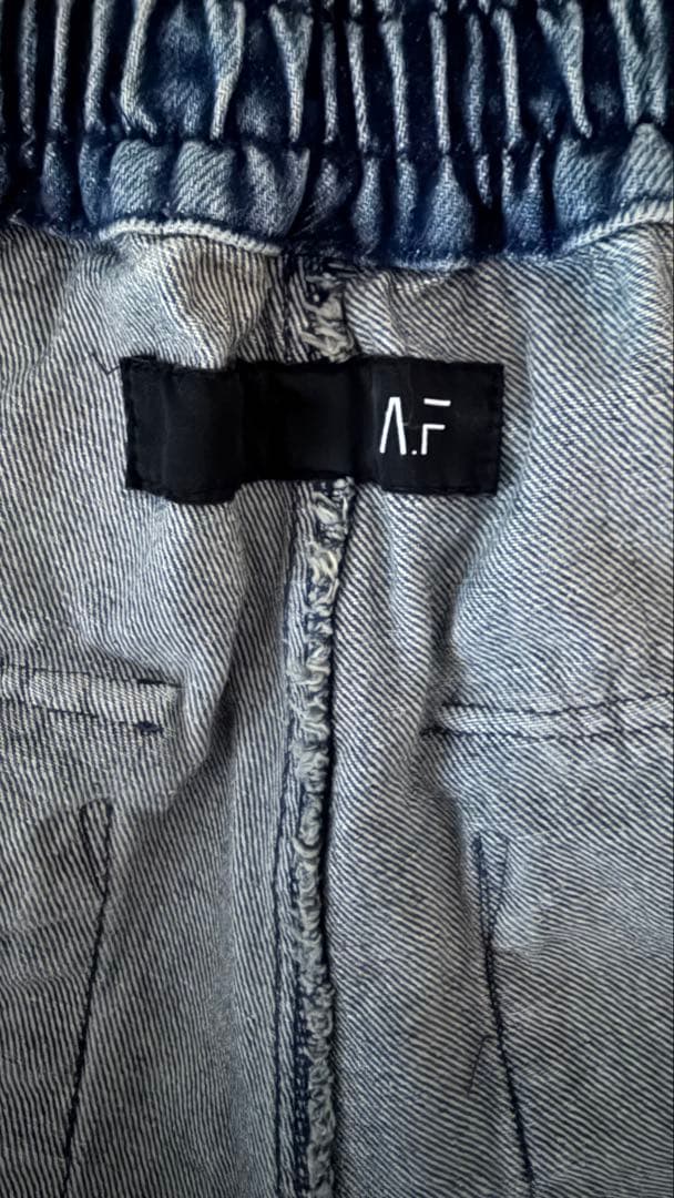 パンツ A.F ARTEFACT VintageDenimMilitaryShorts