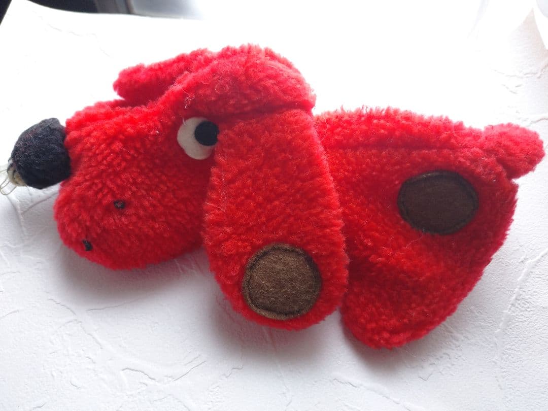 【激レア お宝】サンリオ 昭和レトロ 初期 犬 クタクタぬいぐるみ