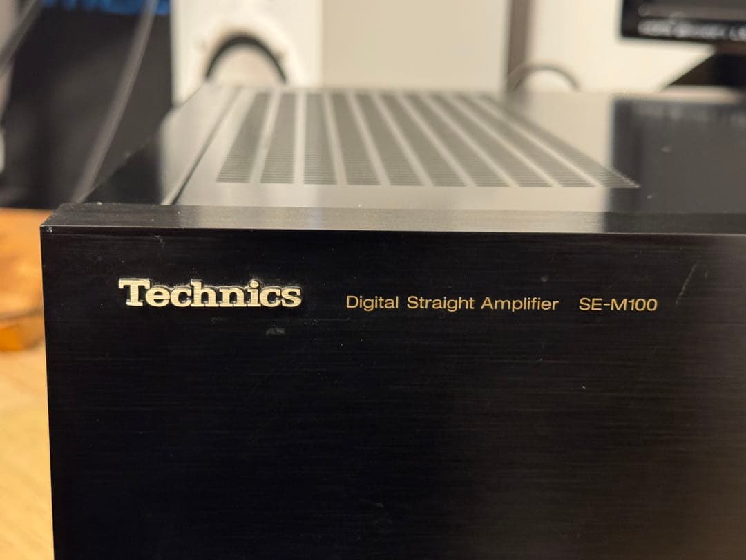 【名機】Technics デジタルストレートアンプ SE-M100
