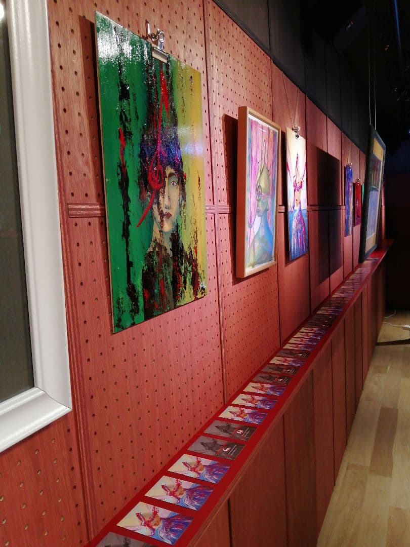 オリジナル自作絵 絵画 sawatari_doodles【Strix】