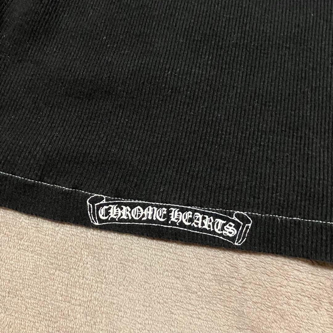 クロムハーツ タンクトップ メンズ サイドロゴ オールド ファックユー ブラック