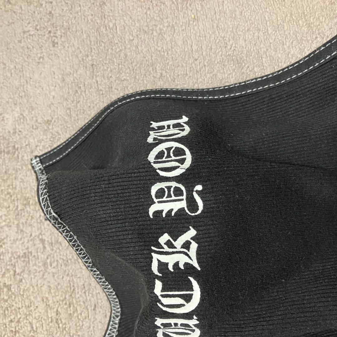 クロムハーツ タンクトップ メンズ サイドロゴ オールド ファックユー ブラック