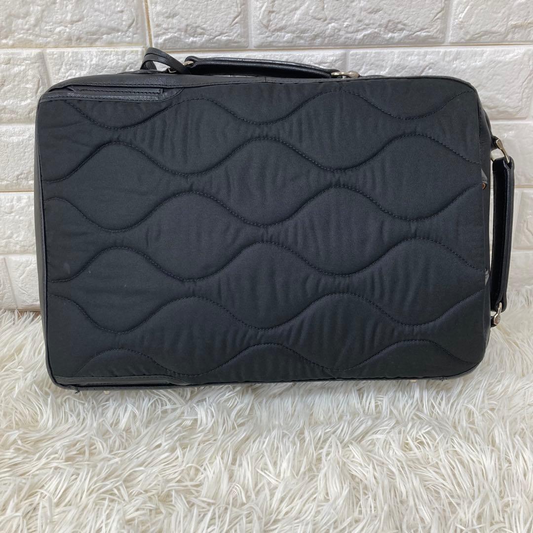 PID✨2way ブリーフケース　リュック　チャーム　ロゴプレート　A4 PC