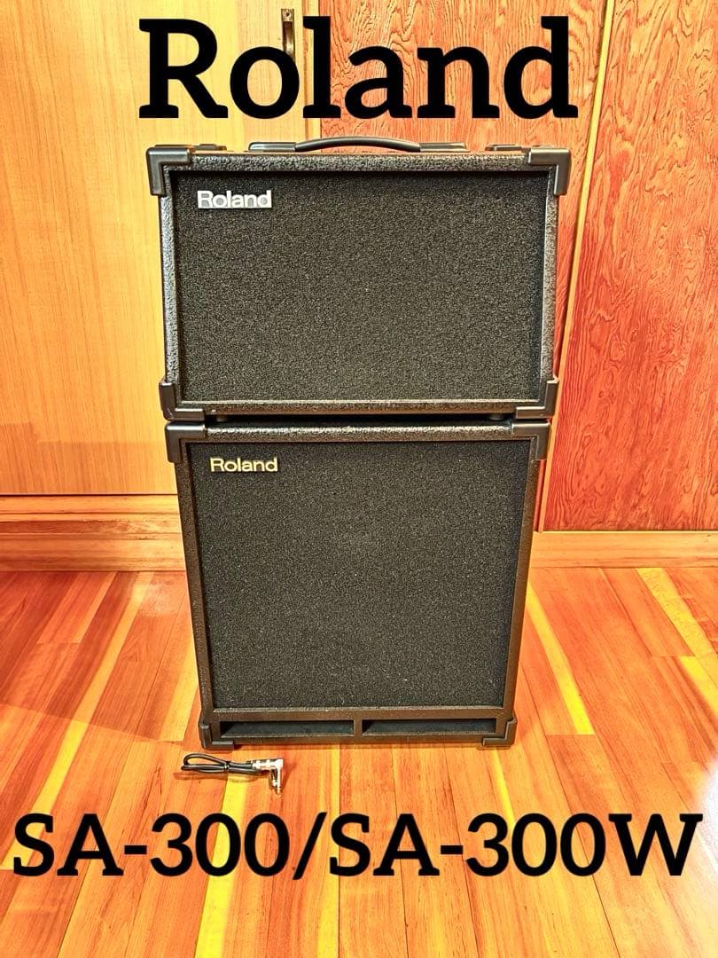 【動作確認済】Roland ステージアンプ SA-300/SA-300W セット