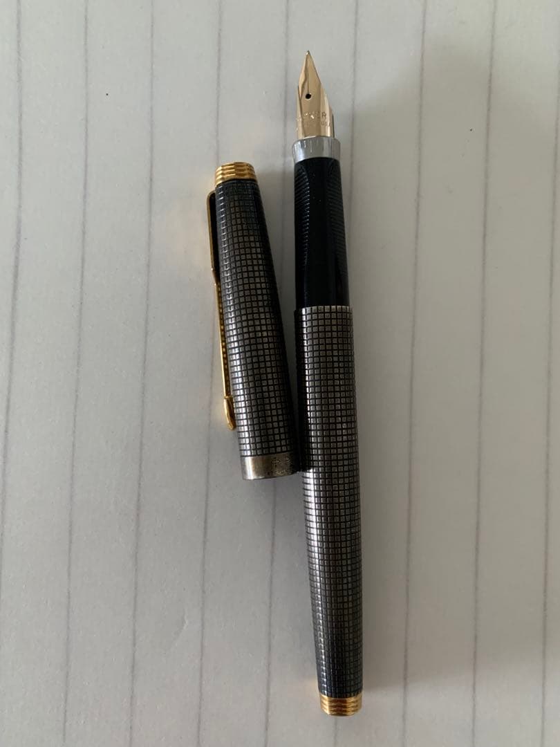 Parker（パーカー）75 シルバー 万年筆 14K