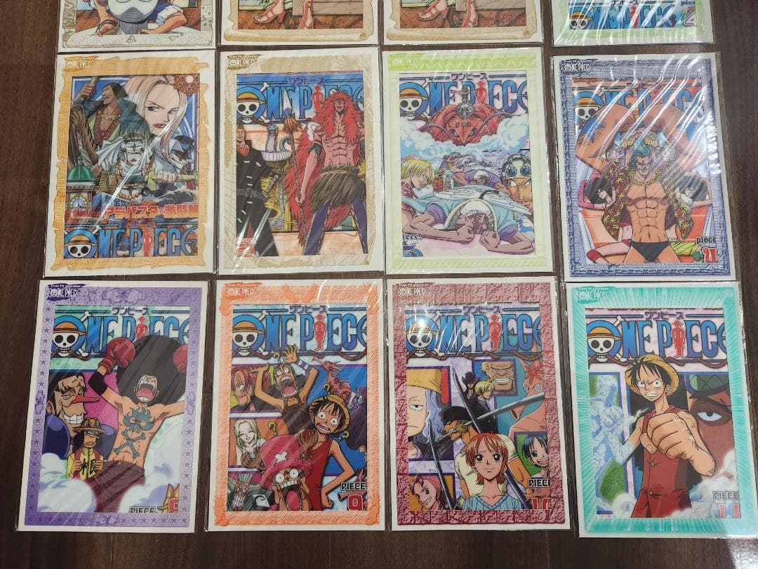 ワンピース DVD 特典 クリアカード 11種 12枚セット