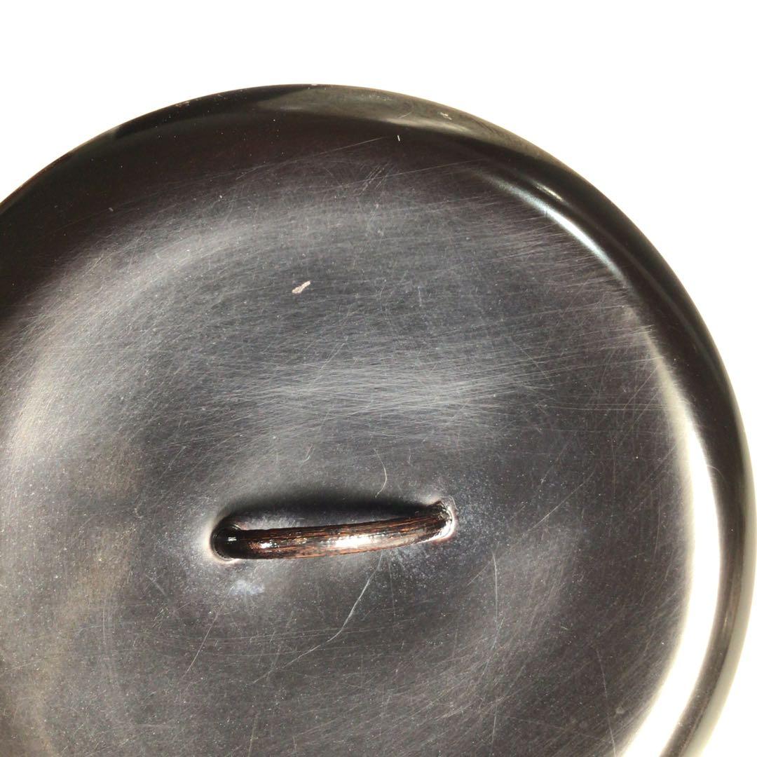 Ｎ６６４　水指　『朝倉窯　山内達雄造』『三島手水指』　共箱　茶道具