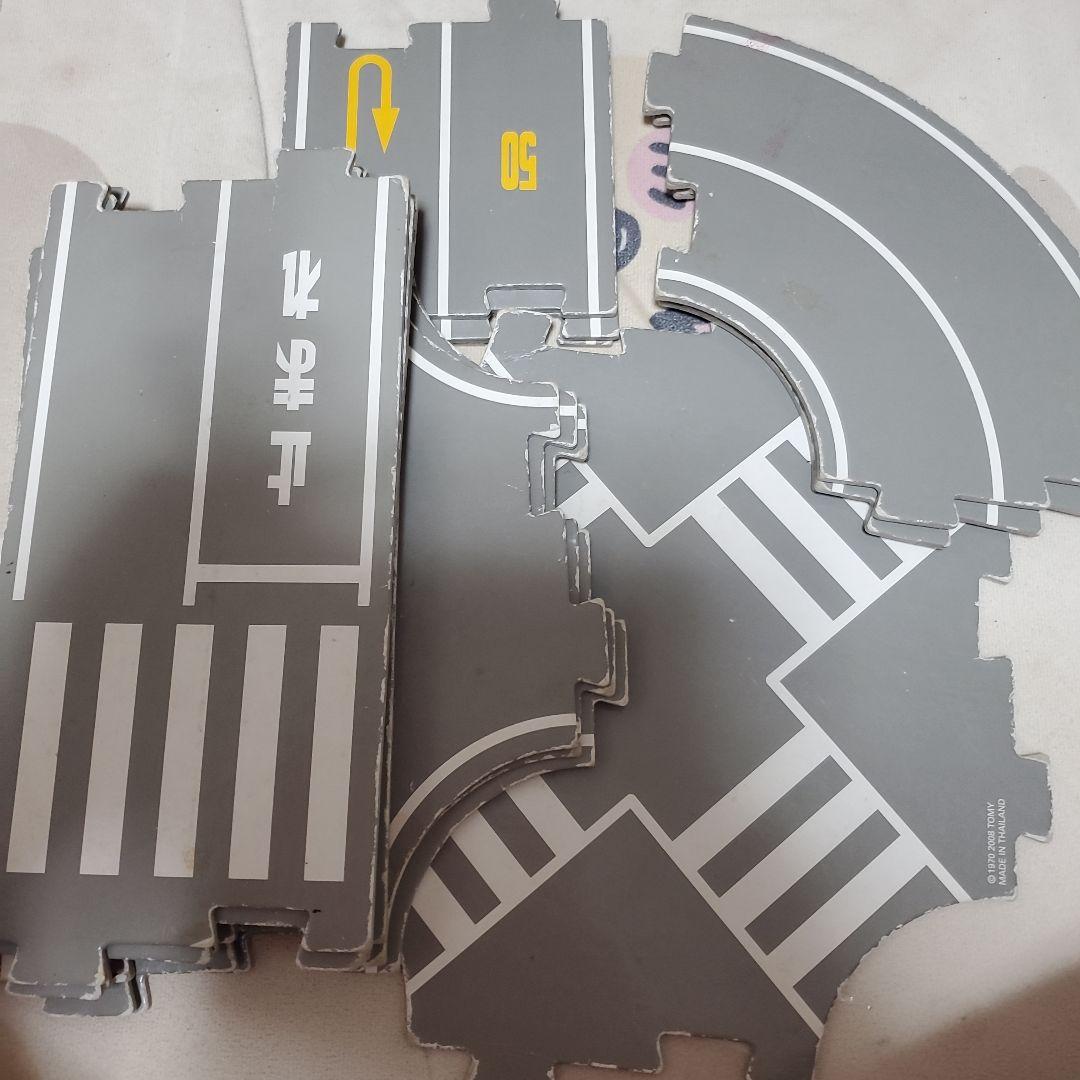 初期貴重 廃盤 トミカタウン★セット 4店舗 繋がる道路付録つき