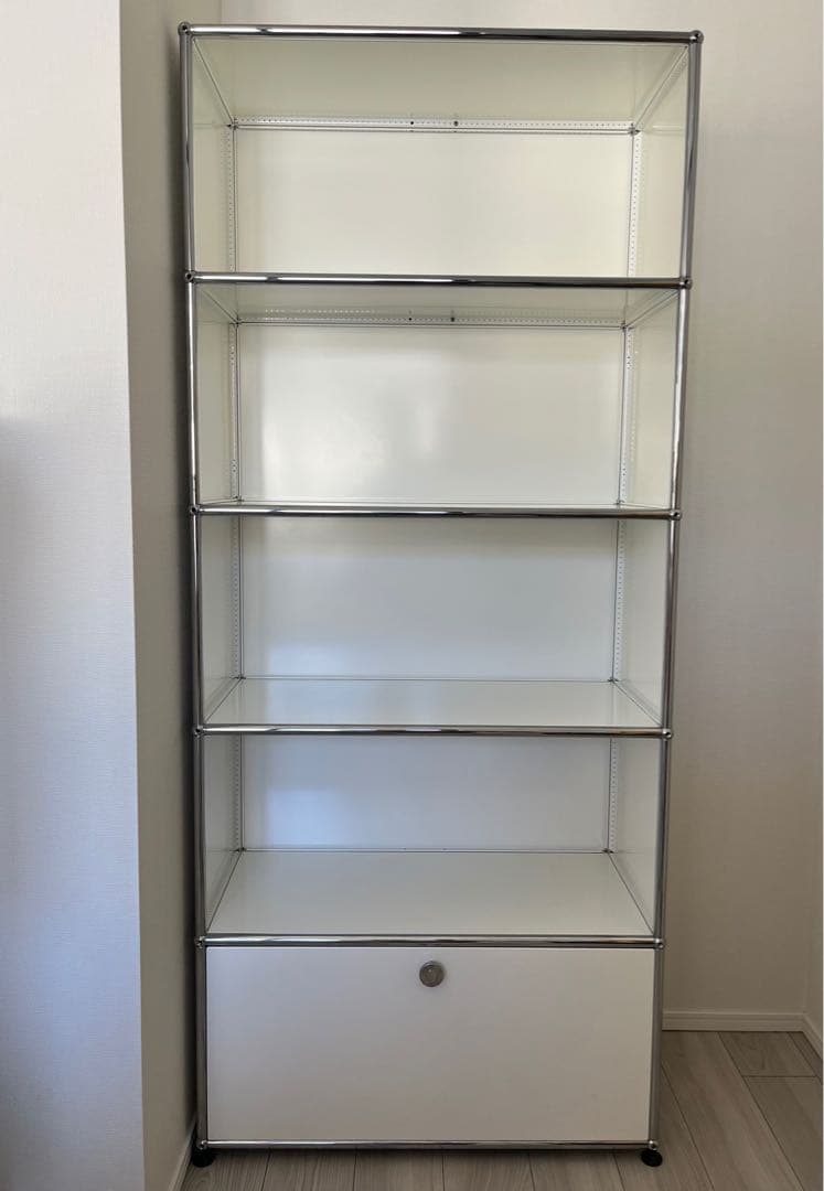 USM hallerハラー ユニット 1列5段 オープン キャビネット 棚