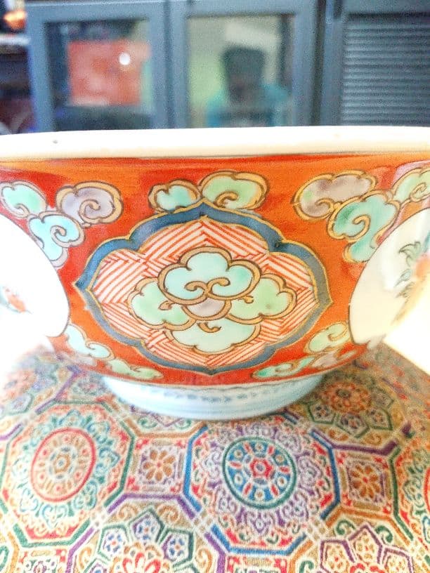 【着払い】骨董 古伊万里  太明年製 深鉢 掘り出し物かも♪