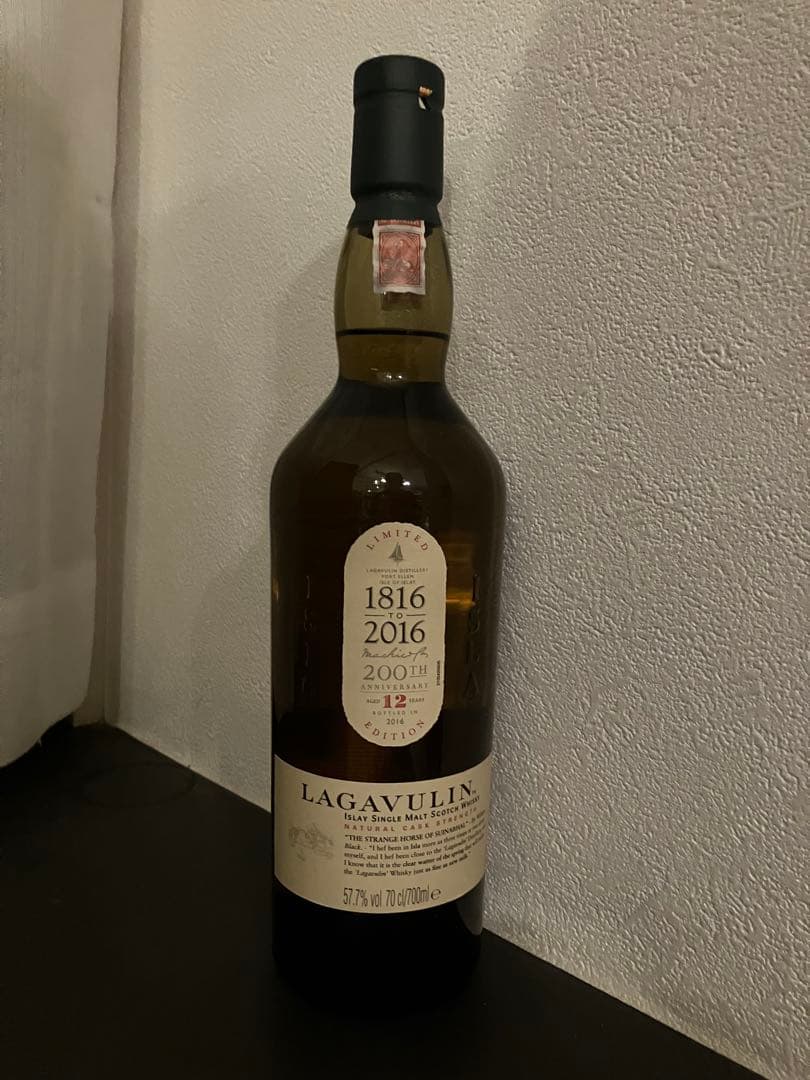 LAGAVULIN 12年1816-2016 特別版ナチュラルカスクストレングス
