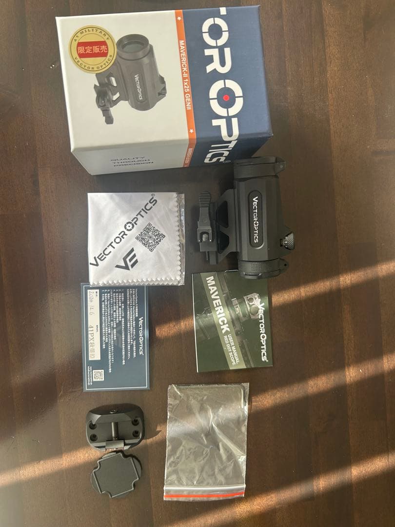 D*G様 Vector Optics MaverickⅡ 1×25マーベリック2