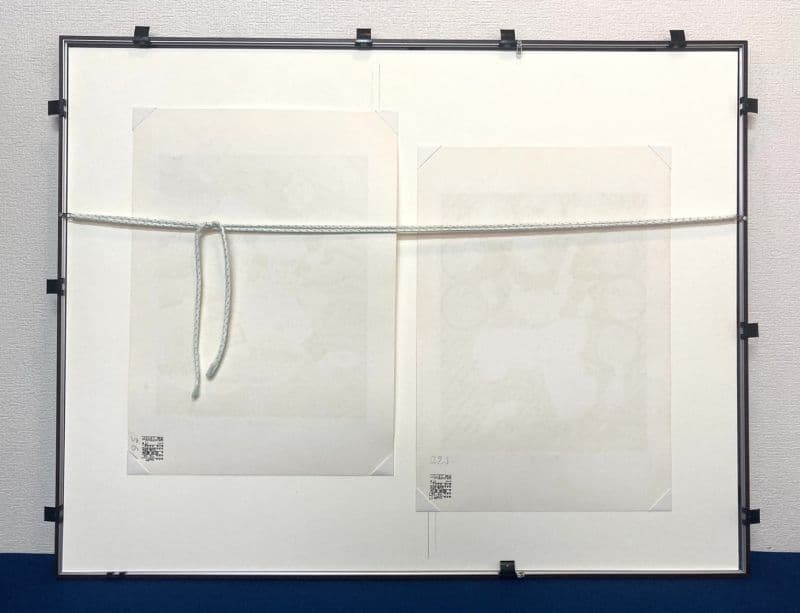 風神雷神〈田崎昭作〉(春画) リトグラフ サイン ナンバー入り 額装