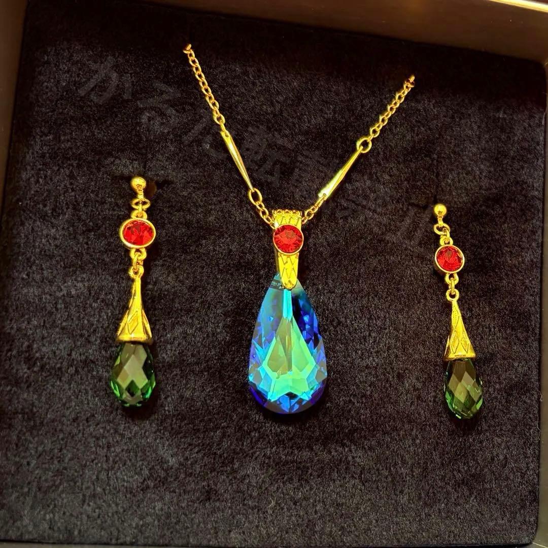 ジブリ美術館オリジナル　ハウルの動く城 アクセサリーセット　ネックレス