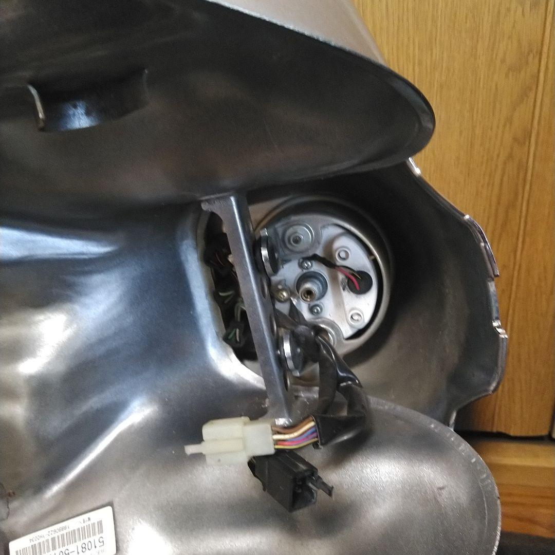 カワサキVN250AEエリミネーター タンク シルバー/ブラック。