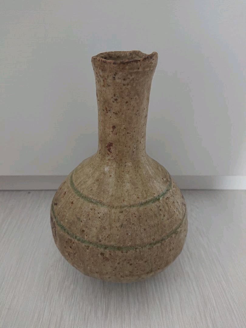 古信楽  自然釉  徳利   2