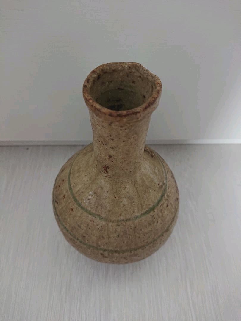 古信楽  自然釉  徳利   2