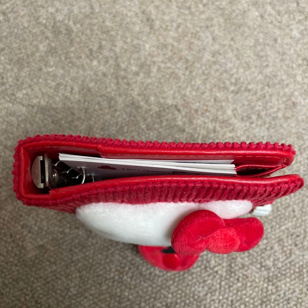 平成レトロ　ハローキティ コーデュロイ手帳カバー