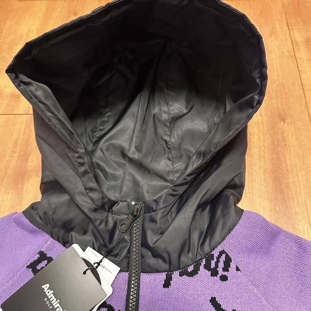 防風　長袖　フーディ　ニット　スカート　セットアップ　サイズM 秋冬　蓄熱保温