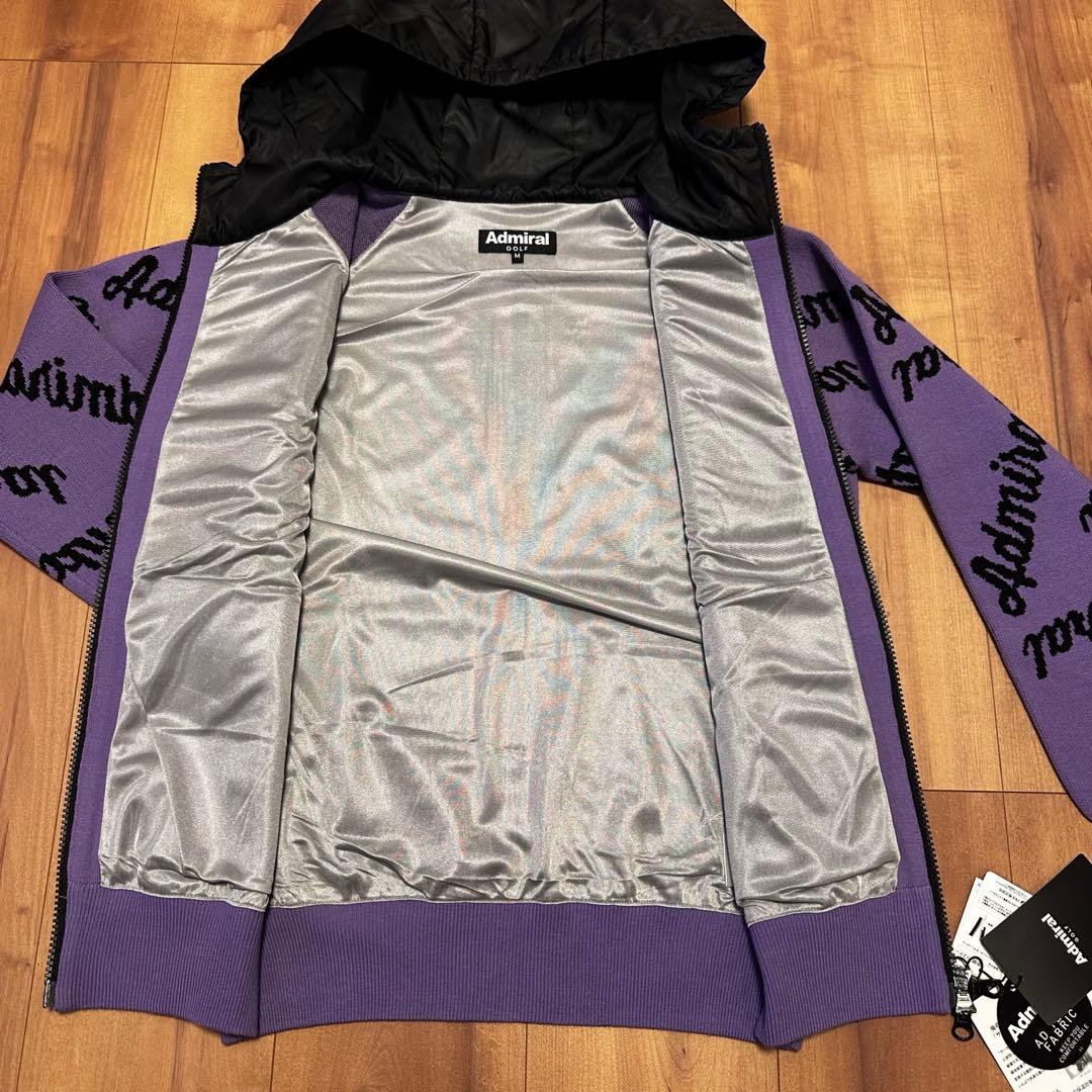 防風　長袖　フーディ　ニット　スカート　セットアップ　サイズM 秋冬　蓄熱保温