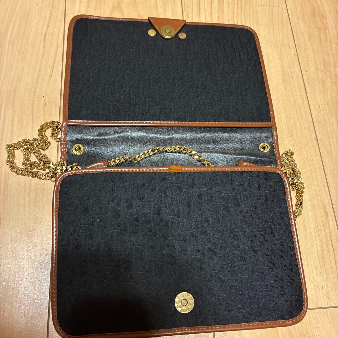 値下げ！Dior ディオール　ショルダーバッグ 黒 キャンバス